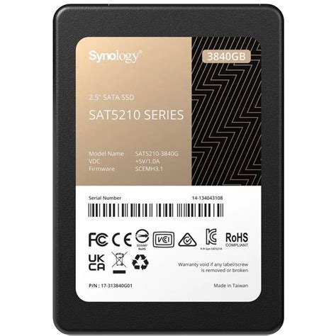 3.84TB SAT5210 SATA III 2.5'' Internal SSD
